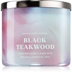 Bath & Body Works Black Teakwood vonná sviečka 411 g