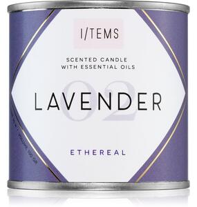 I/TEMS Essential 02 / Lavender vonná sviečka 100 g