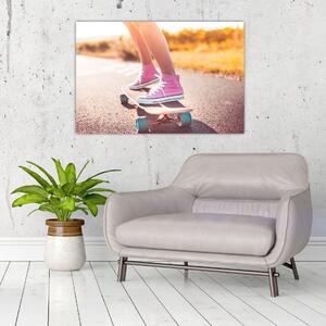 Obraz skateboardu (90x60 cm)