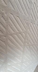 HU Béžový moderný koberec TWIST BEIGE 20294A Rozmer: 60x100 cm