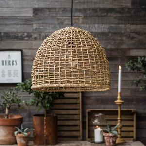 PR Home závesné svietidlo Cebu, Ø 57 cm, tienidlo Lampakanay, IP20