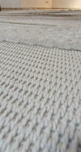 HU Béžový moderný koberec TWIST BEIGE 30629A Rozmer: 60x100 cm
