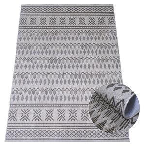 BE Koberec Eqos 0002 GREY – sivý obdĺžnikový Rozmer: 40x60 cm