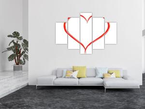 Obraz srdca (150x105 cm)