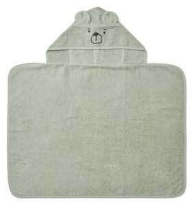 Osuška s kapucňou pre bábätka Vilas Bear/Dove Blue