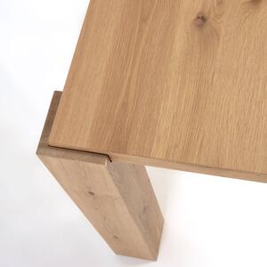 MUZZA Jedálenský stôl anira 200 x 100 cm dubový