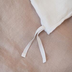 Linen Tales Obliečky z konopného vlákna v Bielej farbe Veľkosť: 200x200, 50x70cm