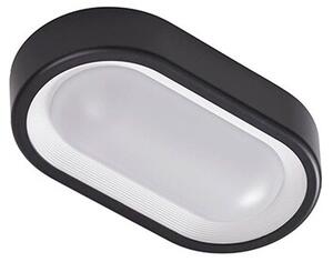 Lindby - Niniel Oval LED Vonkajšie Stropné Lampa Black/White - Lampemesteren