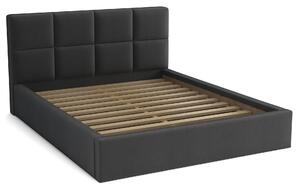 Manželská posteľ 140x200 s boxom - Alaska Graphite