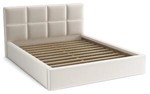 Jednolôžková posteľ 120x200 s matracom - Alaska Cream