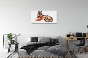 Sklenený obraz maľované tiger 140x70 cm 4 Prívesky