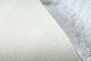 Komplet 2-diel. koberec SUPREME WAVES protišmykový - biely