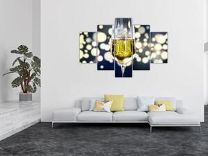 Obraz šampanského (150x105 cm)