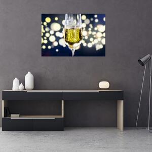 Obraz šampanského (90x60 cm)