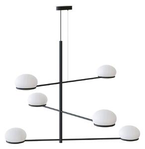 LEDS-C4 Coco Chandelier závesná lampa čierna/biela