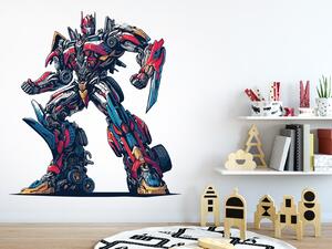 Nalepte.cz Transformer textilní prelepiteľná nálepka na stenu arch 42 x 45 cm