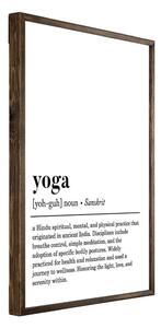 Plagát 50x70 cm Yoga – Wallity