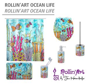 Keramická WC kefa Rollin'Art Ocean Life – Wenko