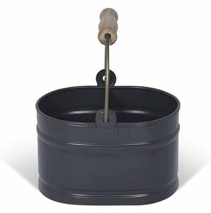 Plechové vedro Wash Up Tidy Carbon Small