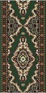 Alfa Carpets Behúň na mieru TEHERAN T-102 green - šíre 80 cm
