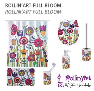 Textilná kúpeľňová predložka 45x70 cm Rollin'Art Full Bloom - Wenko