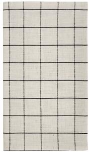 Bavlnený behúň Join Black/Off-white 140 × 40 cm