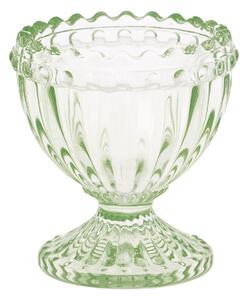 Sklenený stojanček na vajíčko Alice Pale Green