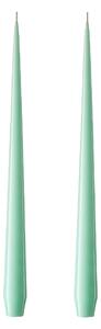 Sviečka Taper 32 cm – 55 Cool Mint – set 2 ks