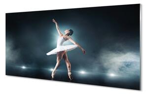 Nástenný panel  Biely balet šaty žena 100x50 cm