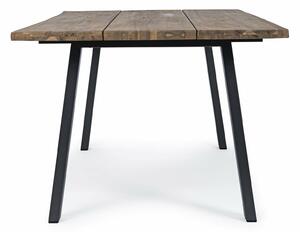 MUZZA Stôl stockholm 160 x 90 cm hnedý
