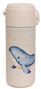Detská termo fľaša Whale 350 ml