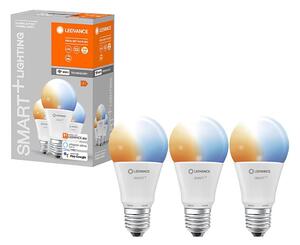 SADA 3x LED Stmievateľná žiarovka SMART+ E27/9,5W/230V 2700K-6500K - Ledvance