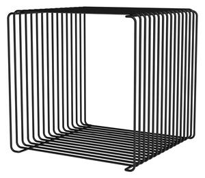 Policový diel Panton Wire Single Black 35 cm