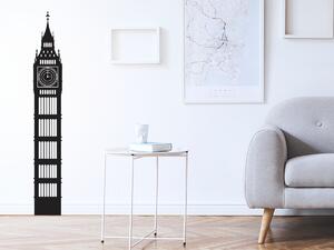 Nalepte.cz Big Ben nálepka na stenu 10 x 68,8 cm