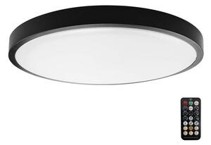 LED Kúpeľňové stropné svietidlo so senzorom LED/36W/230V 4000K IP44 čierna