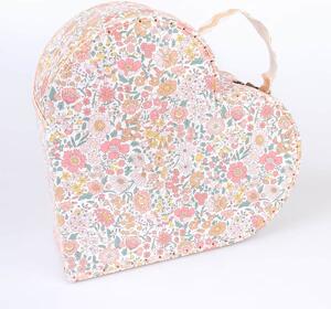 Detský kufrík Heart Meri Meri x Liberty väčší