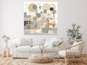 Nalepte.cz Boho design textilní prelepiteľná nálepka na stenu šírka 20 cm