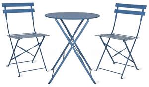 Záhradný set stolíka so stoličkami Bistro Cove Blue – Small