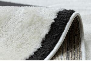 Kusový koberec Cornus krémovočierný 140x190cm