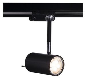 Shilo 6602 - Bodové svietidlo do lištového systému FUSSA 1xGU10/15W/230V čierna