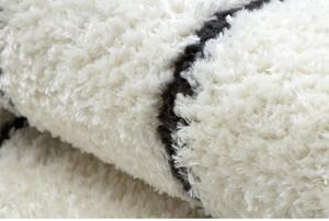 Kusový koberec Carpinus krémovočierný 120x170cm