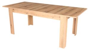 Jedálenský stôl LEONIDAS ST04 dub evoke, rozkladací