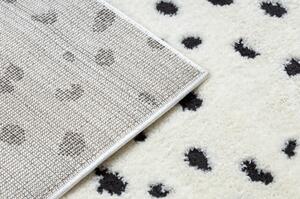 Kusový koberec Catal krémovočierný 200x290cm