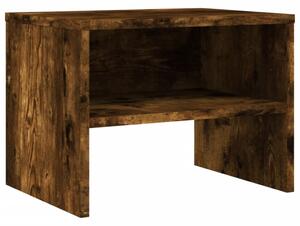 Nočný stolík dymový dub 40x30x30 cm spracované drevo