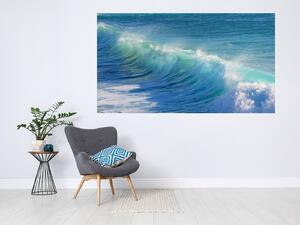 Nalepte.cz Vysoká vlna textilní prelepiteľná nálepka na stenu 47 x 26 cm