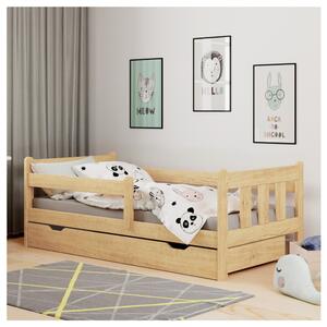 Detská posteľ MORANIKO borovica, 80x160 cm