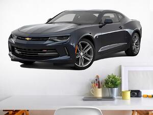 Nalepte.cz Chevrolet Camaro textilní prelepiteľná nálepka na stenu 48 x 22 cm