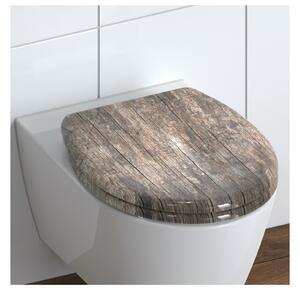 Schütte WC sedadlo z duroplastu (vzhľad dreva) (100335933)