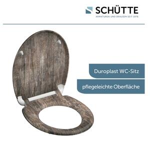 Schütte WC sedadlo z duroplastu (vzhľad dreva) (100335933)