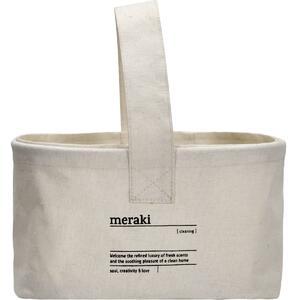 Úložný textilný košík Meraki Clean White